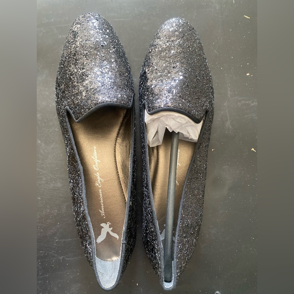 New! American Eagle sparkle Loafer (Size 6.5)